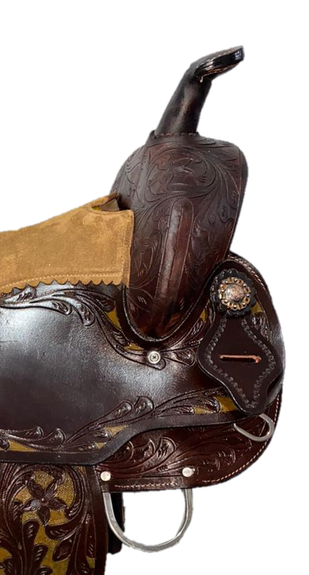 Lussoro Premium Leather Western Barrel Racing Adult” Horse Saddle Tack, Size  14 to 16″ Inches Seat Available, All Accessories Included Lussoro Horse  Saddle #saddle